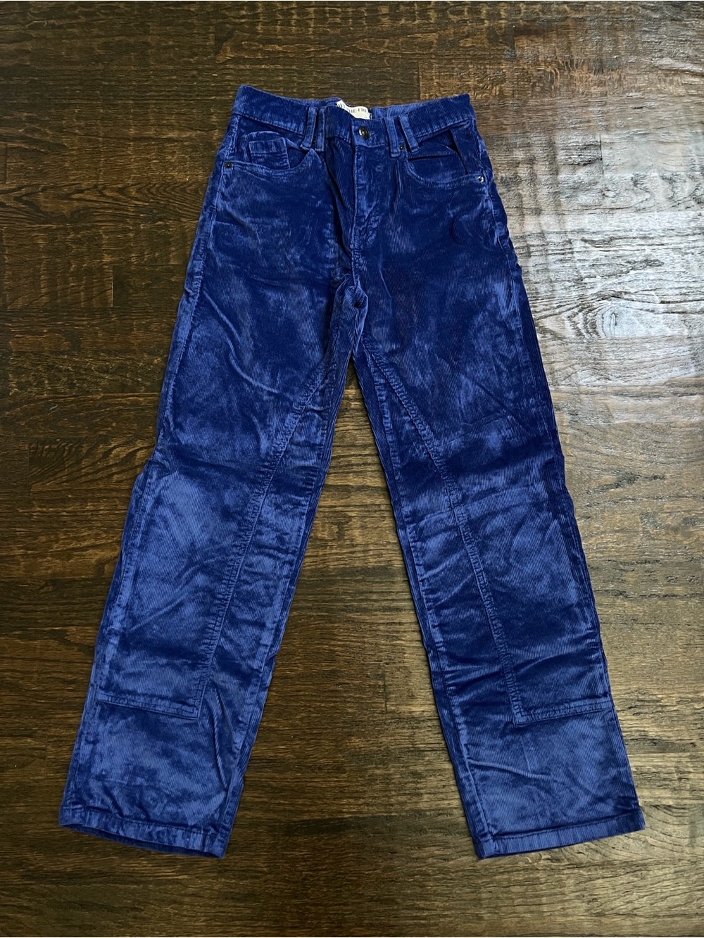 NWOT Free People Cobalt Blue Corduroy Pants